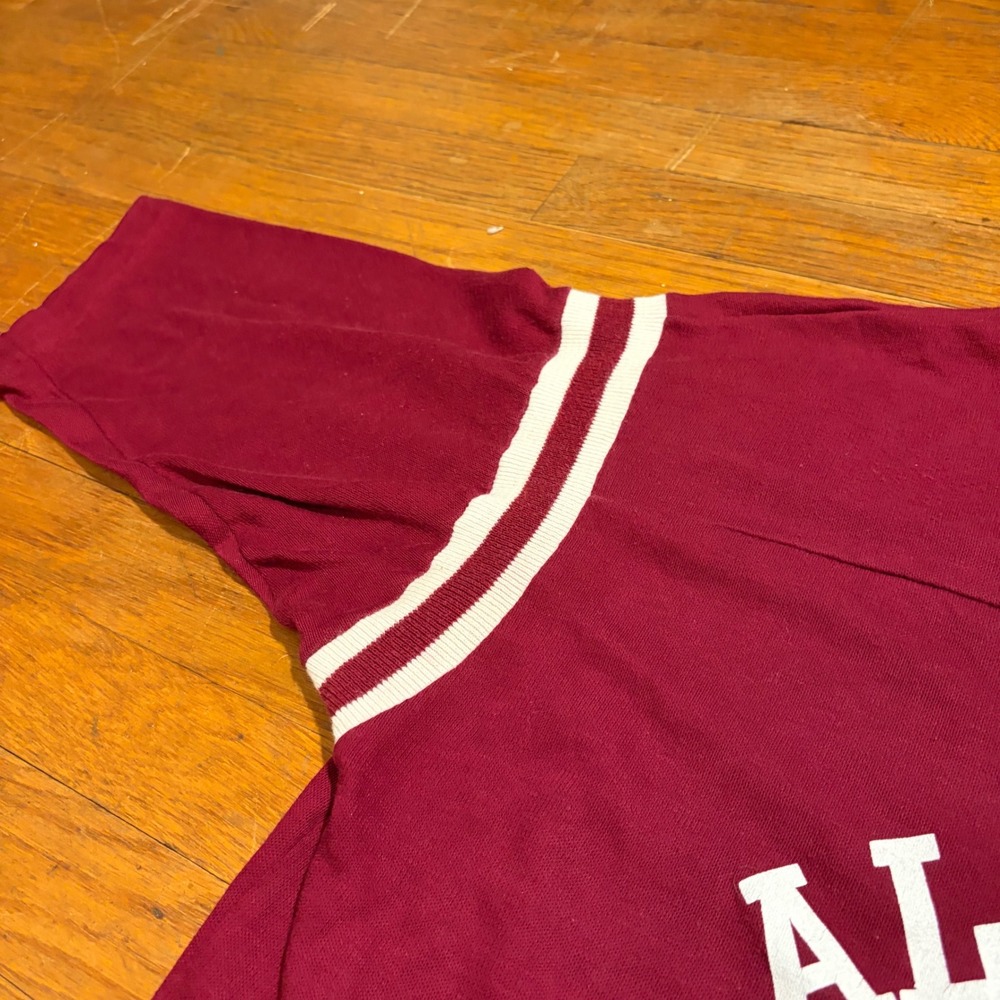 Vintage Alabama 1979 National Champions Football Jersey Shirt Maroon Large Artex - Picture 2 of 8